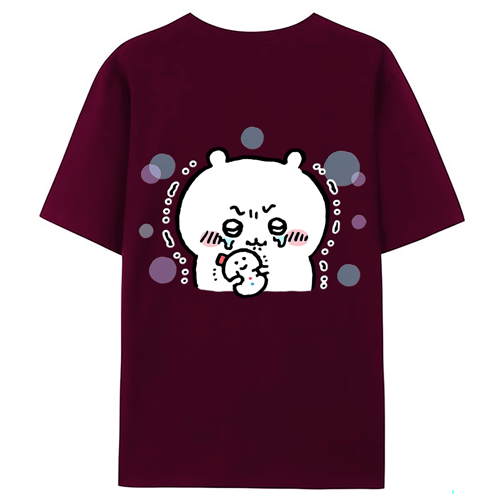 （画像用） ちいかわ ちいかわ Chii-kawa chiikawa レディース半袖Tシャツ(バックプリント)
